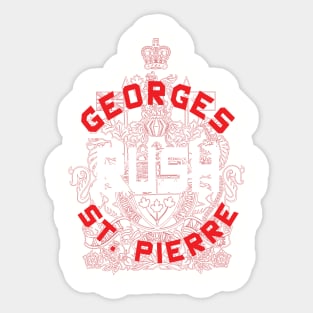 Georges St-Pierre Sticker